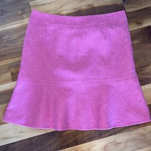 Gap pink tulip wool skirt